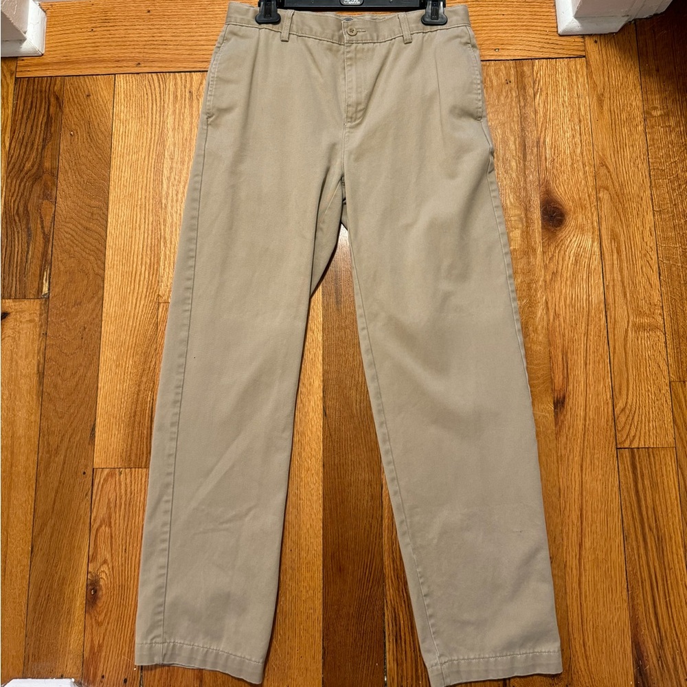 Lands End Khaki Dress Pants